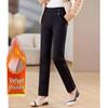 Past Winter Fleece-Lined Women's Casual Pants