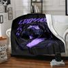 1pc CROSSED MASK Soft Flannel All Season Throw for Home, Office, Outdoor UseDurable Comfort Soft Warm Throw for Home