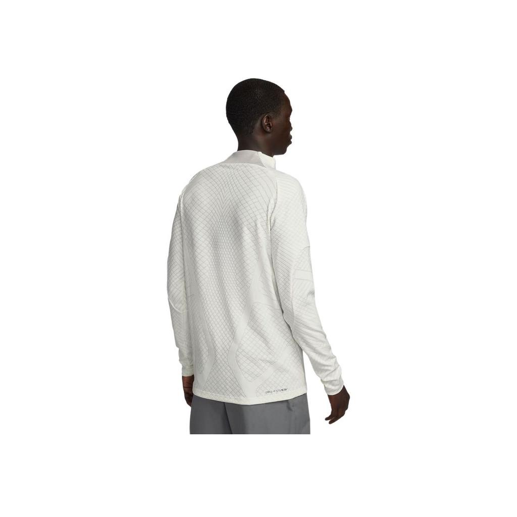 Nike Футболка мужская Dri-FIT ADV Strike Elite с буквенным принтом, повседневная, спортивная, с круглым вырезом и длинным рукавом, белая DN2791-133