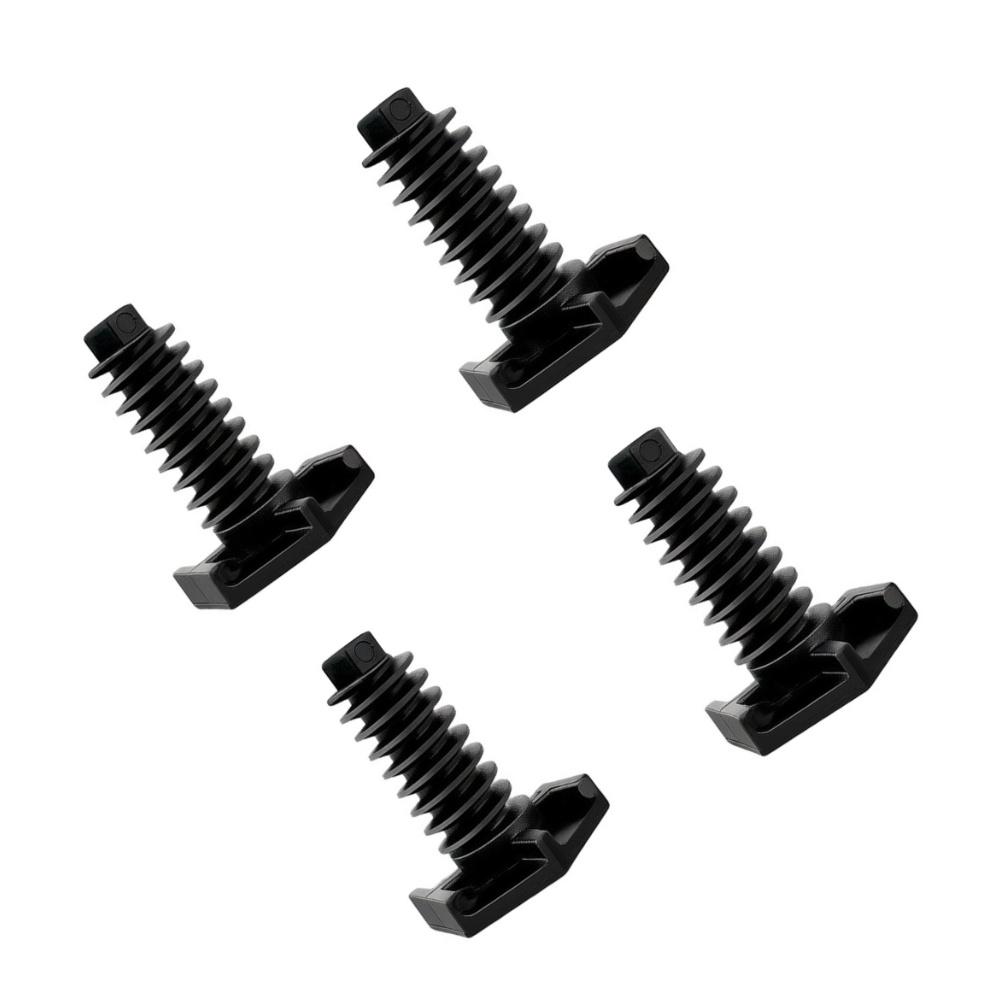 2/4PCs Oven And Stove Leveling Feet WP74002557 Plastic Leveling Feet 740025527 And 7101P508-60 Replacement Parts Cooktops