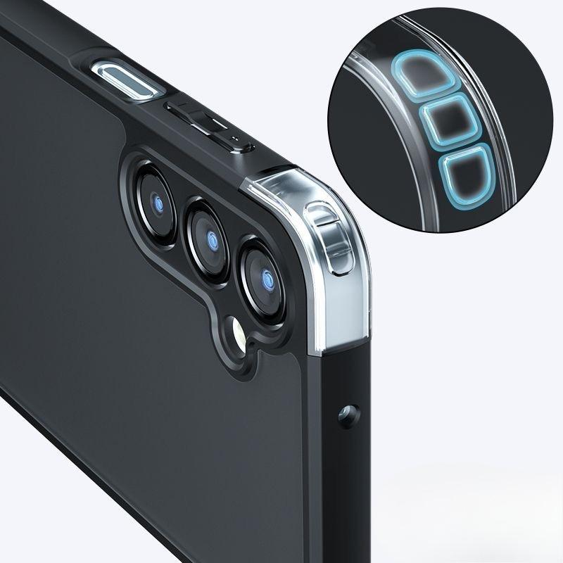 Подходит для Samsung A55 A16 Чехол для мобильного телефона Скин Матовый S25ultra Вырез под камеру Полностью закрывающий Чехол с защитой от падения и воздушной подушкой