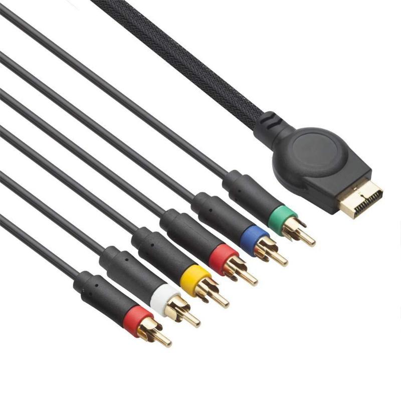 Component AV Cable High Resolution HDTV Component RCA Audio Video Cable for for Gaming Console