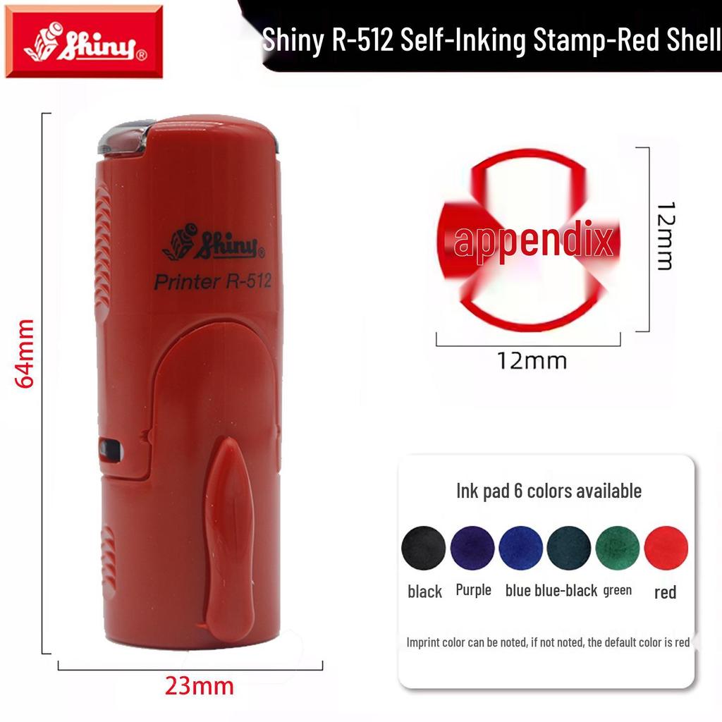 Персонализированная самонаборная печать для подписи с глянцевым покрытием