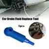 5Pieces Brake Fluid Change Tool, Car Brake Fluid Change Tool, Pump Oil Bleed Replacement Air Kitswap Tool Connector