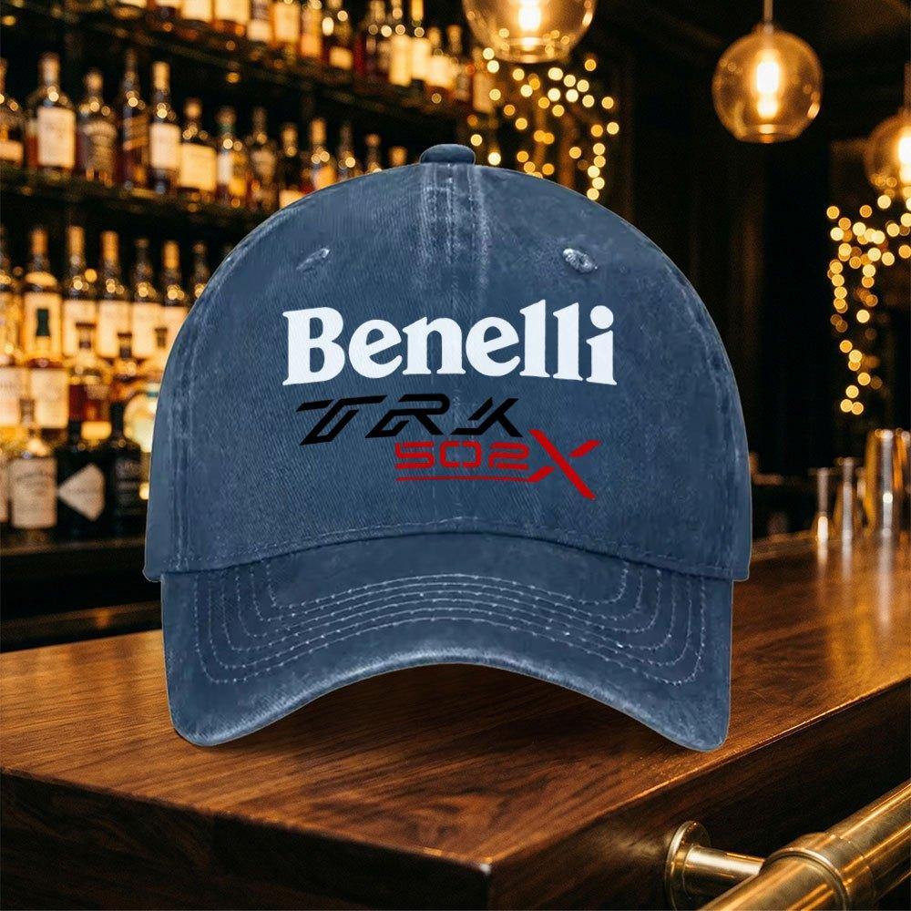 Ретро-бейсболка с эффектом потертости для мотоцикла Benelli, легкая, с принтом, модная мужская всесезонная кепка