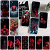 JO15 Daredevil Phone Case for Motorola E22S E7 G6 G7 G8 G9 Plus Power Play G10 G20 G04 E30 E40 E22 E20 E13 G22 G23 G Stylus Play