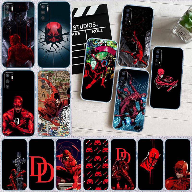 JO15 Чехол Daredevil для телефона Motorola E22S E7 G6 G7 G8 G9 Plus Power Play G10 G20 G04 E30 E40 E22 E20 E13 G22 G23 G Stylus Play