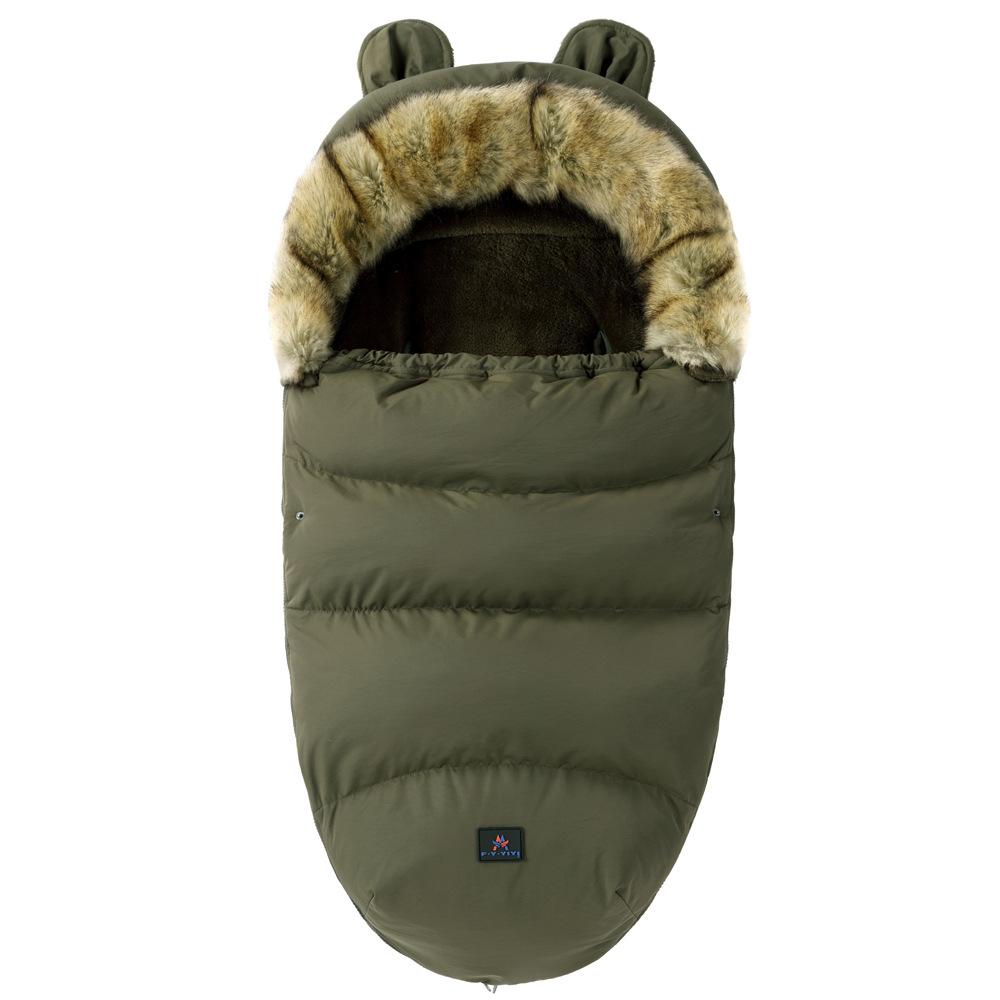 Baby Sleeping Bag ,Baby Autumn And Winter Stroller ,Thickened Anti -Kick Blanket ,Newborn Warm And Cold -Proof Sleeping Bag