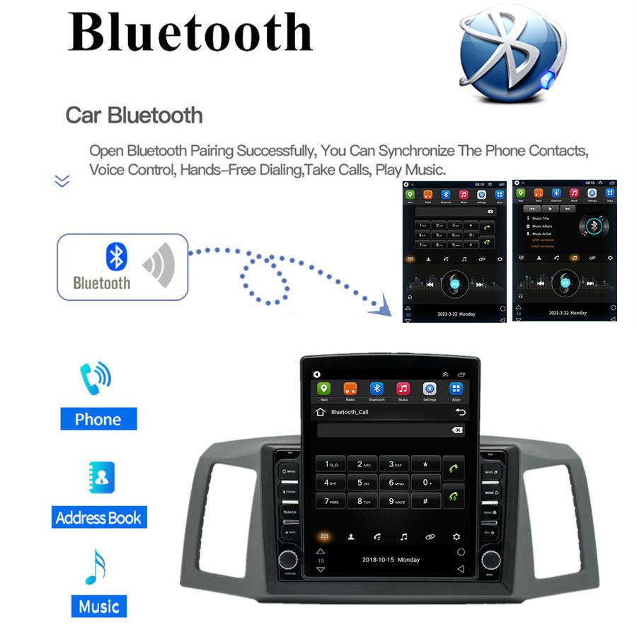 Android 11 Головное устройство для Jeep Grand Cherokee Модель A 2004-2007