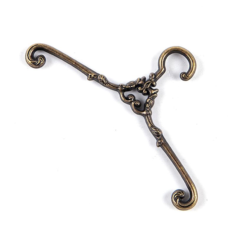 Ретро металлическая мини-вешалка для сушки детской одежды из сплава