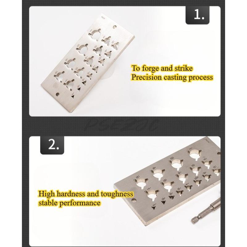 Woodworking Aluminum Alloy Pin Locator Electric Drill Wooden Pin Maker Circular Pin Making Tool