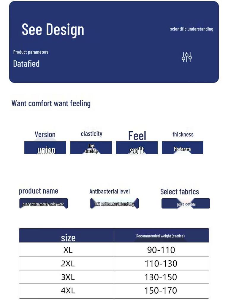 Мужские модальные антибактериальные боксеры-брифы 10A (3-Pack)