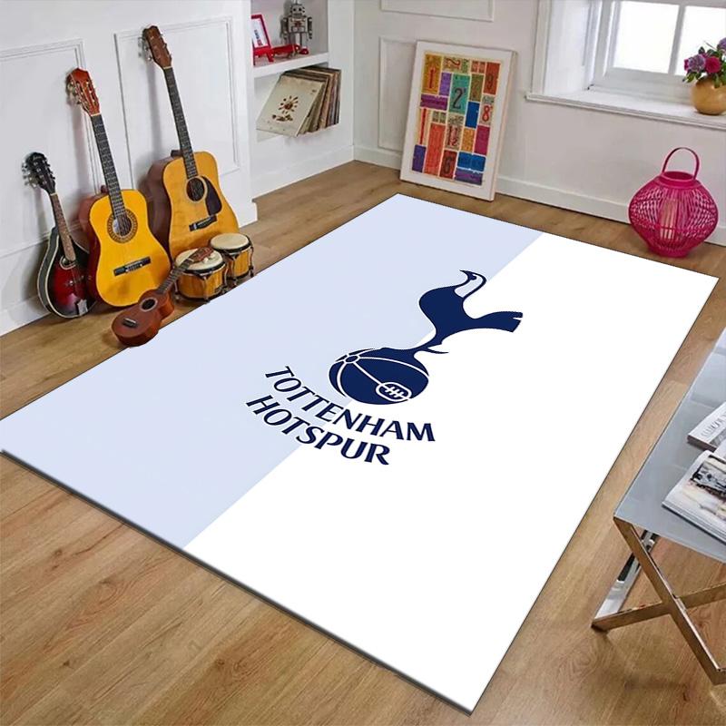 Ковер Tottenham Hotspur с принтом для спальни, гостиной, домашнего декора, нескользящий коврик, коврик для прикроватной тумбочки