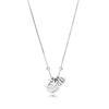 925 Sterling Silver Pan Model Hearts of Winter Forever Vintage Allure Fairytale Tiara Glamour Necklace for Women