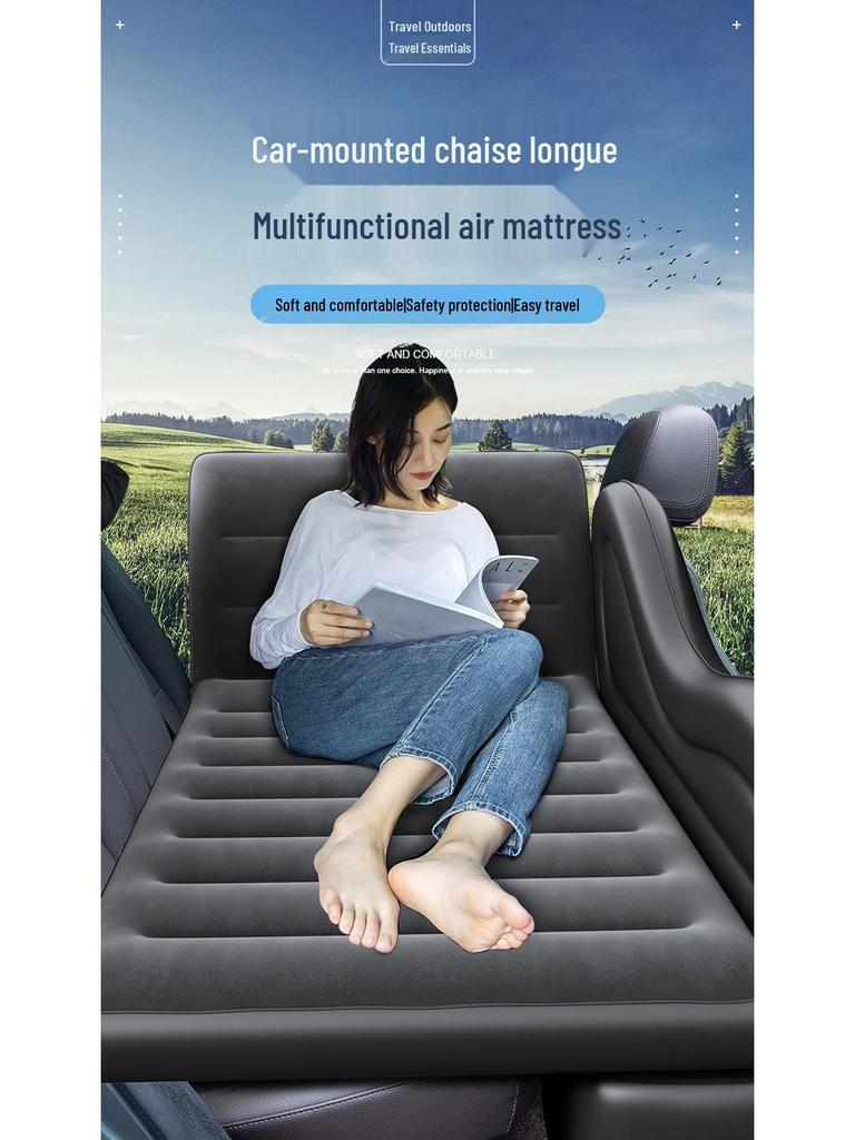 Универсальный надувной матрас для автомобиля без запаха для семиместного седана