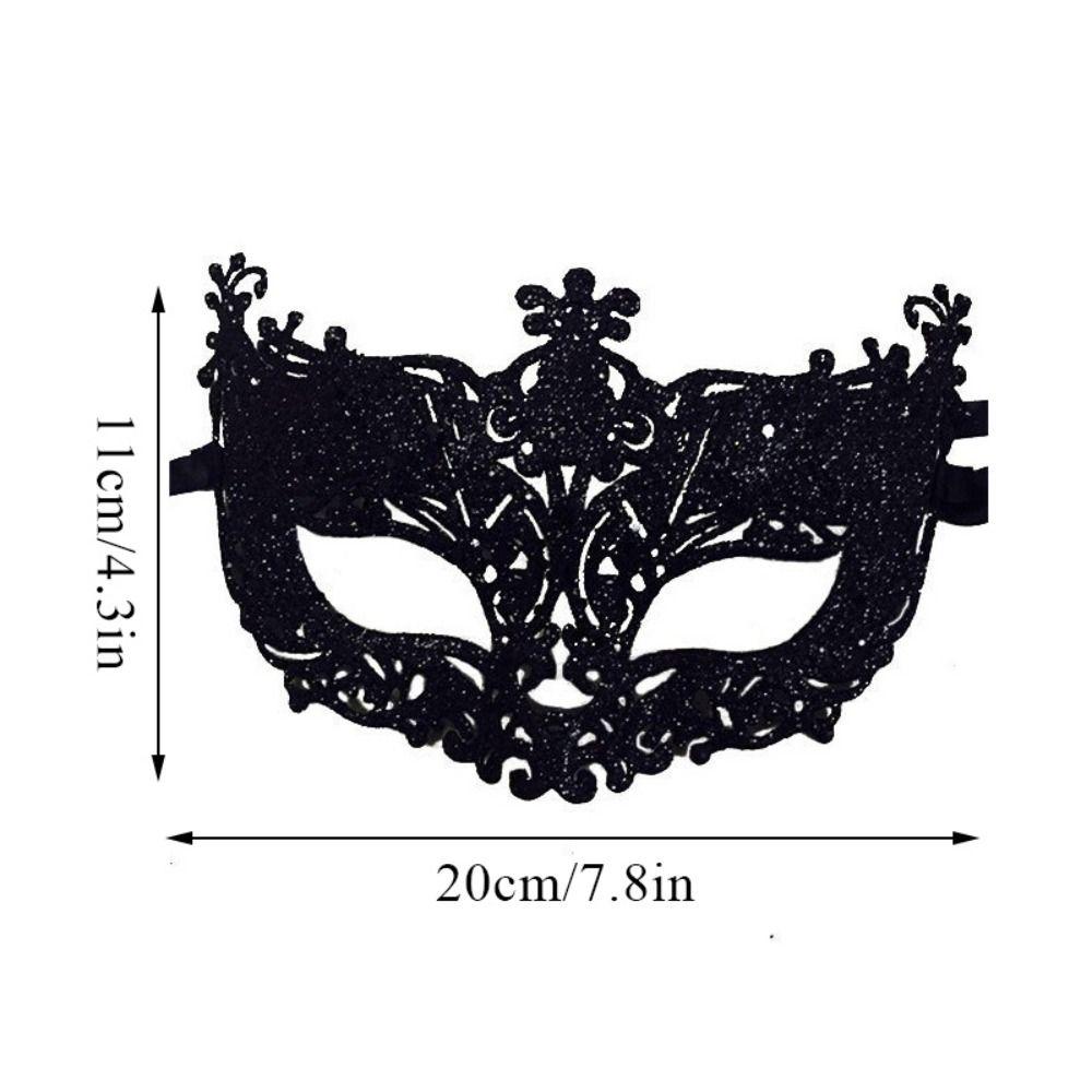 Маска Маска для глаз Подарочная маска на Хэллоуин Венецианская маска Танцевальные маски Товары для вечеринок Маскарадная кружевная маска