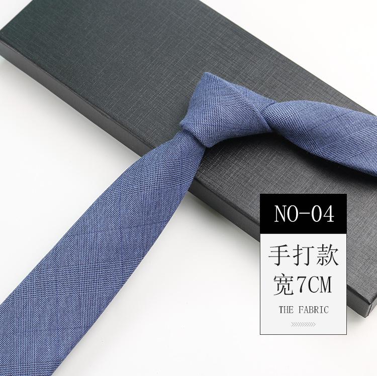 Галстук из хлопка мужской британский ретро клетчатый костюм джентльмена свадебный без узла на молнии узкий галстук