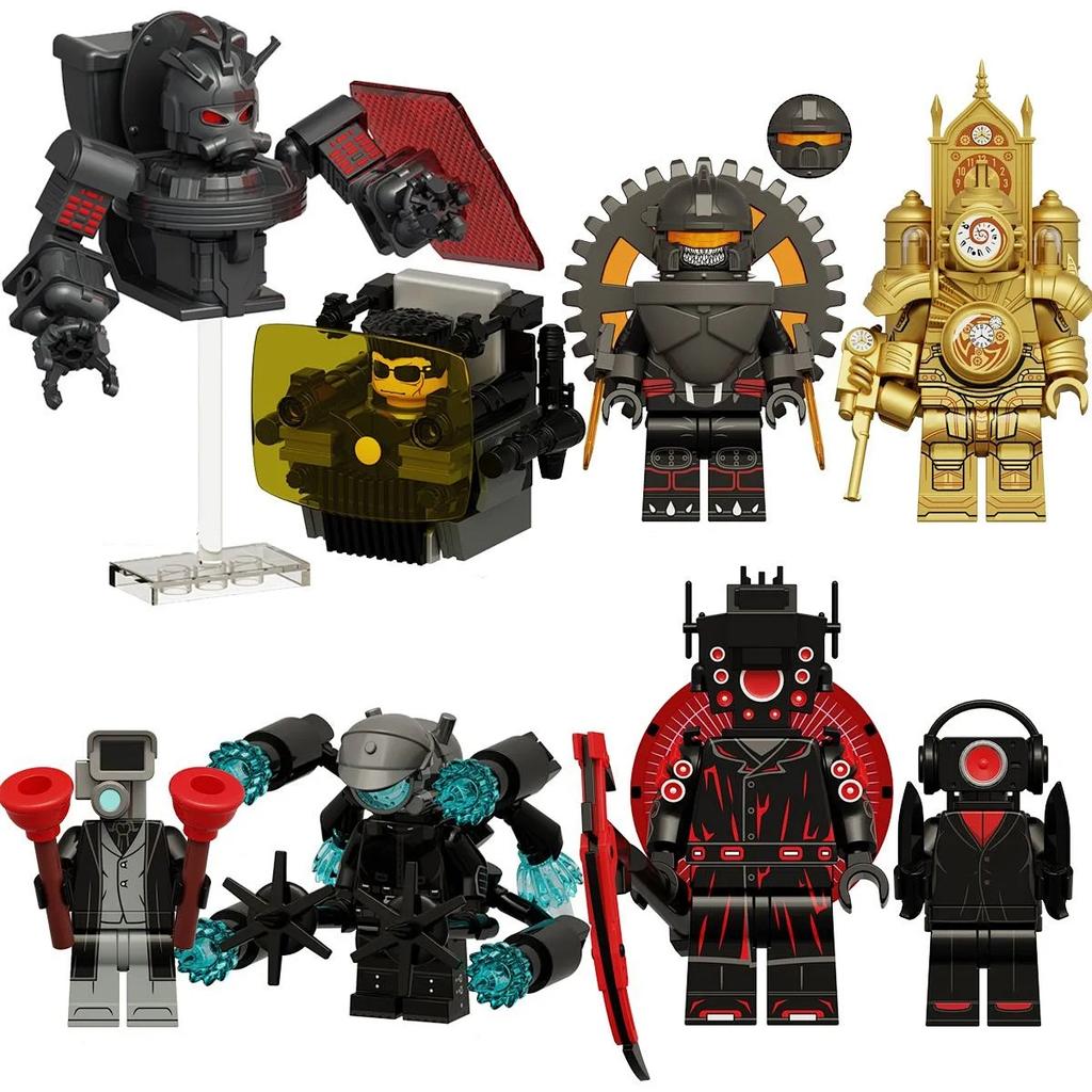 Игрушка конструктор Человек-туалет подарок