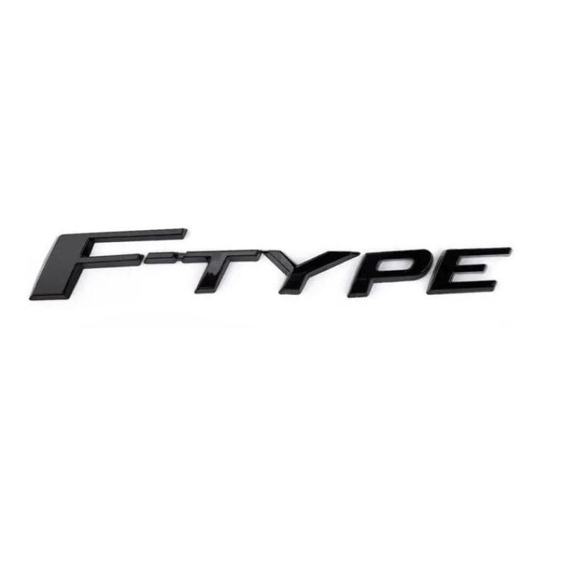 1Pc XJL XE XF XEL XFL XJL XJ6 XJS F-PACE F-TYPE E-Pace Rear Trunk English Emblem 3.0 5.0 Displacement V8V6 Car Sticker
