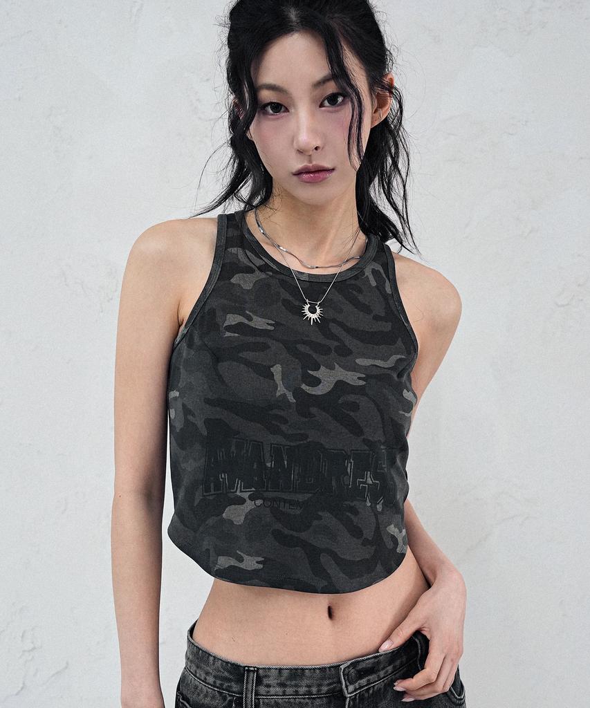 AVANDRESS Camo-Bx01 Tank Top Charcoal