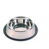 Heavy Non-Slip Stainless Steel Bowl Trixie - Capacity 2.8 Liters - Diameter 24 Cm