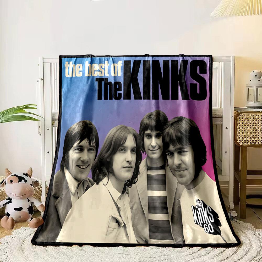 The Best of The Kinks Blanket for all seasons blanket lunch break throw gift