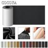 Self Adhesive PU Leather Fabric Repair Patch for Sofa Car Interior Chair Seat Refurbished Black Leather Material Tape Stickers