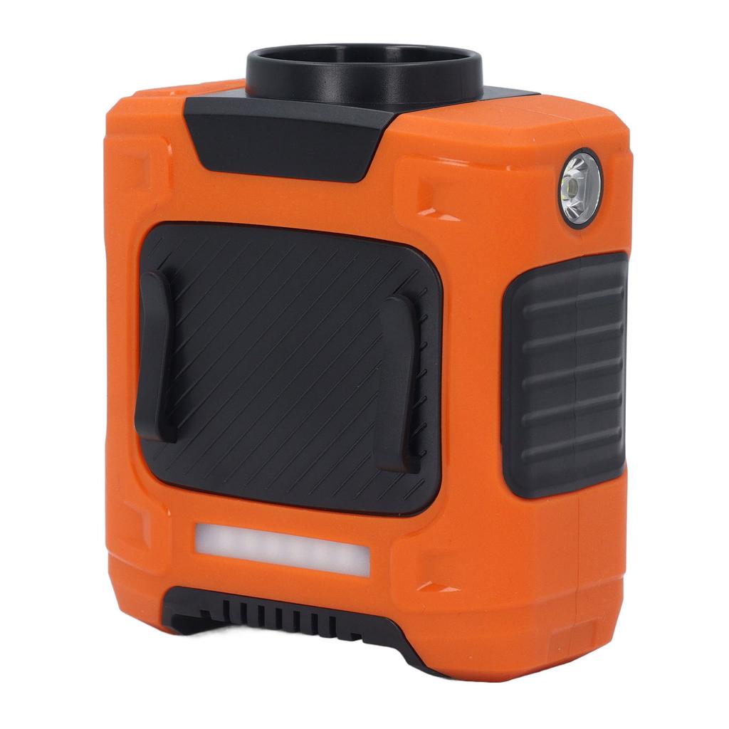 Вентилятор на поясе, 3 скорости, 15500 об/мин, мощный поток воздуха, время работы 26 ч, аккумулятор 10000 мАч, вентилятор с креплением на ремень и светодиодом