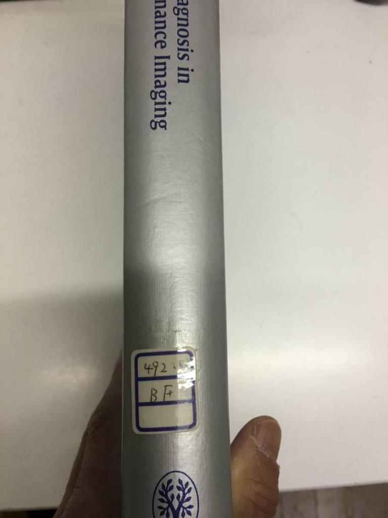 [USED] Hospital disposal book: Differential Diagnosis, large-format medical book