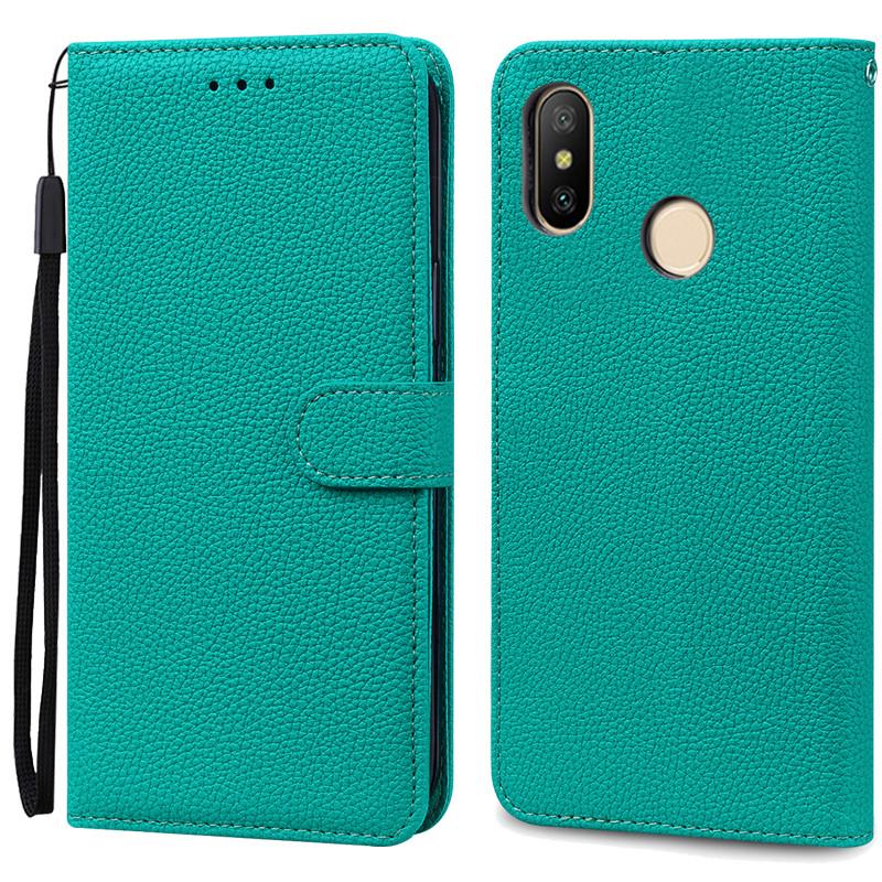 For Redmi Note 6 Pro Case Xiaomi Redmi 6 Pro Soft TPU Wallet Leather Case For Xiaomi Redmi 6 Case Note 6 Pro Flip Cover Fundas