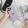 Lanyard Case For Xiaomi Redmi 15 15C 14C 13C A5 A3 Note 14 Pro 13 12 Crossbody Cord Strap Metal Butterfly Diamond Soft TPU Cover