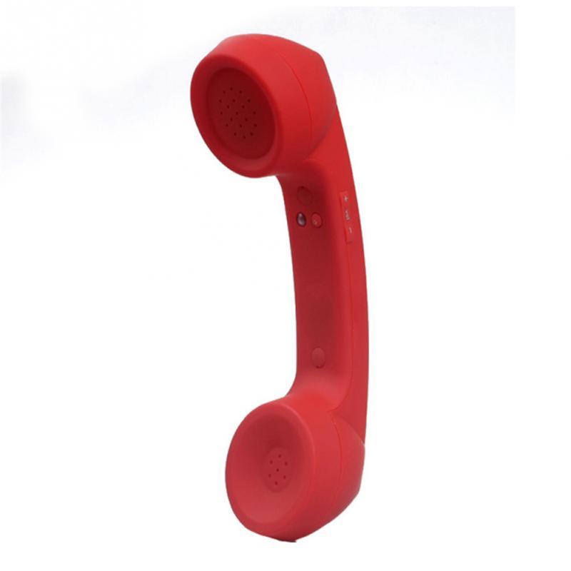 Wireless Bluetooth-compatible Retro Receiver Anti-radiation Telephone Handset External Microphone