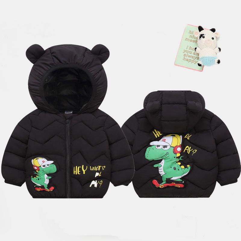 Зимняя Новинка для Девочек Детская Хлопковая Одежда Теплые Пальто