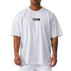 Tide New  Men's Fitness Short-sleeved T-shirt Loose Summer Round Neck Top Trendy Ideas Printed Breathable and Cool
