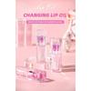 3Pcs Color Changing Lip Oil, Shimmer Lip Glow Oil with Big Brush, Hydrating Temperature Color Change Lip Gloss Lip Balm, Long-Lasting Lip Oil Tinted f