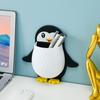 Настенный держатель для зубных щеток Пингвин Держатель для зубной пасты Ванная комната Кухня Настольный
