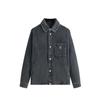 Washed Corduroy Brixton Puffed Shirt Jacket Elevation Men Tops Black KHM010915-404