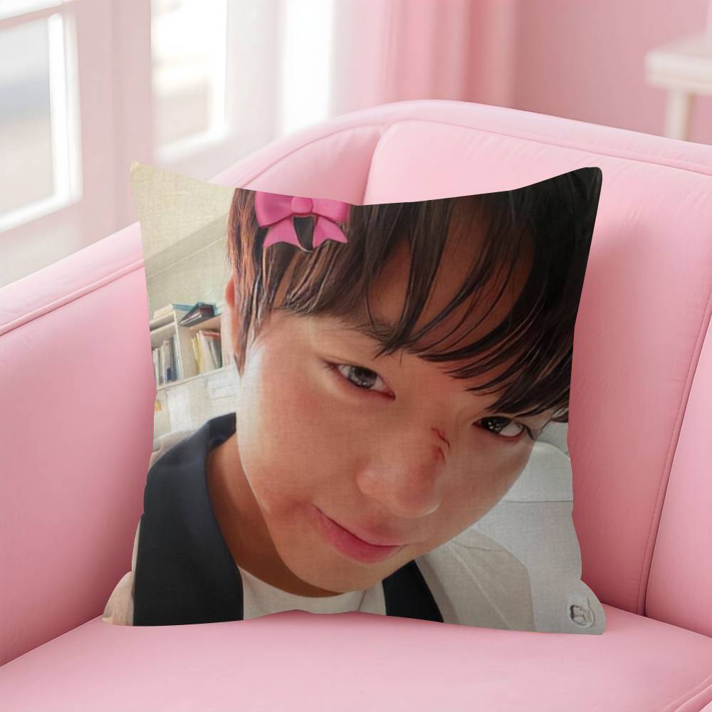 WWeak HHero PPark JJihoon Personalized Pillow Cover Kids Bedroom Wild Party Decor Pillowcase kid Birthday shower Gift
