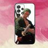 Чехол для телефона с аниме One P-Pieces Z-Zoro для Samsung S25, S24, S21, S22, S23, S30, Ultra, S20, Plus, Fe, Lite, Note, 10, 9, 5G Черный