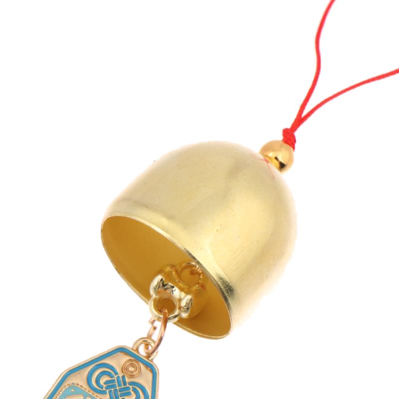 Китайский стиль Праздничный Счастливый Благоприятный Текст Подвески с подвесками в виде колокольчиков на шнурке Новогодняя удача Подвесные украшения Украшения для сумок Подарки