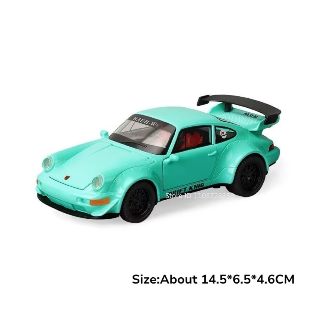 1:32 964 GT3RS Суперкар Модель Игрушки Металлический Литой Двери Открываются Оттянуть Назад Резиновые Шины Симуляция Салона Коллекция Спортивные Автомобили