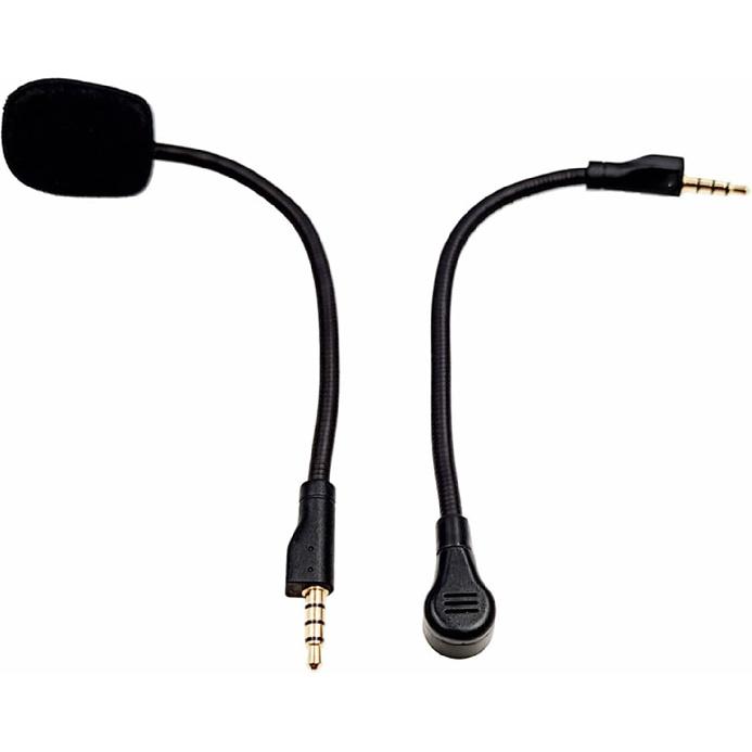 Replacement Game Mic for Steelseries Arctis 1 Headphones Detachable Microphone Boom for Gaming Headsets PS4 Pro PS5 Xbox One X Computer PC Mac 3.5mm