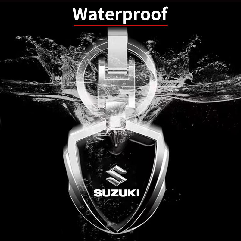 3D Металлический Автомобильный Стайлинг Брелок Брелок Брелок Подвеска для Suzuki Jimny Samurai S-Cross SX4 GW250 Swift XL-7 ALTO IGNIS Аксессуары