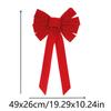Tree Bow Christmas Decoration Diy Pendant Party Home Red Ornament Gifts Holiday
