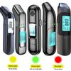 Тестер алкоголя Высокоточный алкотестер Алкометр USB Перезаряжаемый Бесконтактный ЖК-дисплей Цифровой Портативный Алкодетектор
