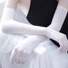 Ультратонкие перчатки для женщин и девочек для тематической вечеринки, удобные в носке, эластичные тюлевые длинные перчатки для ночного клуба, летние