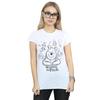 Disney Womens/Ladies Winnie The Pooh Collage Sketch Cotton T-Shirt