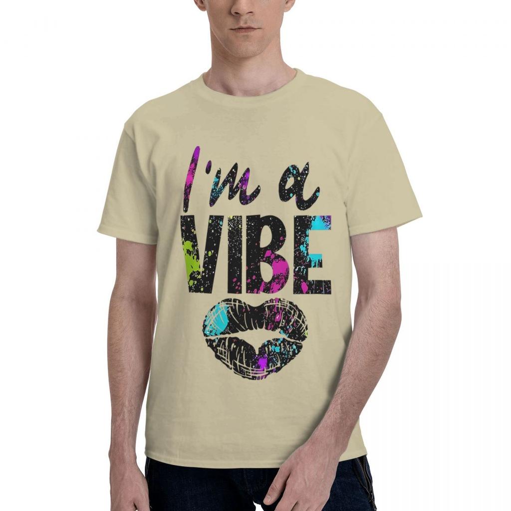 Chic Lips Letters 100 Cotton Casual Breathable Confortable Summer High End Mens Clothing Funny Gift
