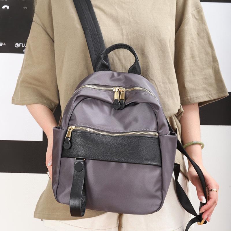 Рюкзак женский Тайваньский тканевый рюкзак легкий высококачественный женский рюкзак для поездок на работу дамы двойные плечи и спина