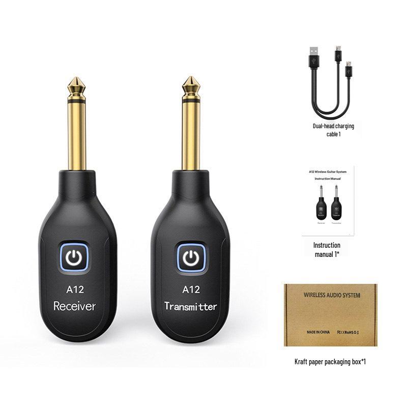 Беспроводной аудиоприемник-передатчик A8 A9 для акустической гитары